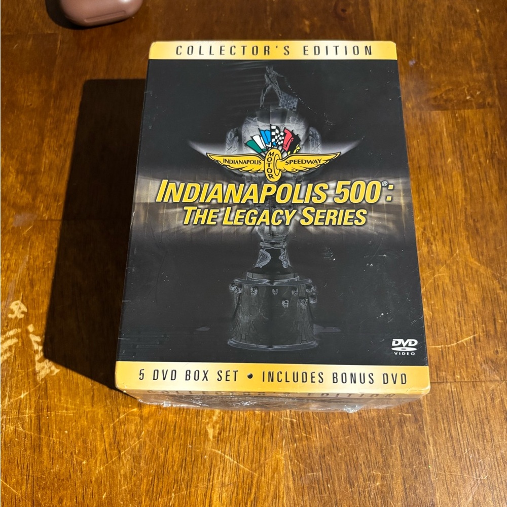 Indianapolis 500: The Legacy Series DVD Set - Black and Gold “New”